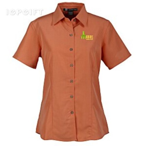 馬爾代夫女士紋理露營襯衫