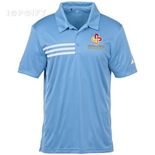 運動風格3條線 polo 襯衫 - 男士