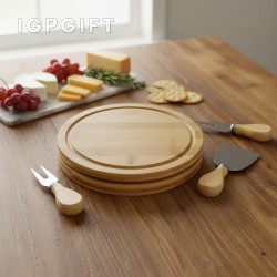 竹製芝士餐具套裝