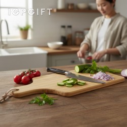 竹製手柄切菜板