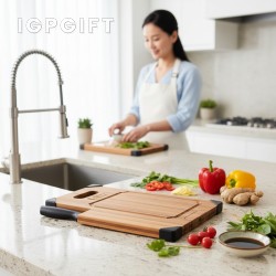 竹製切菜板組合