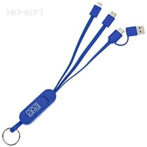 雙功能充電線與手機支架鑰匙圈