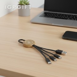 木紋充電線