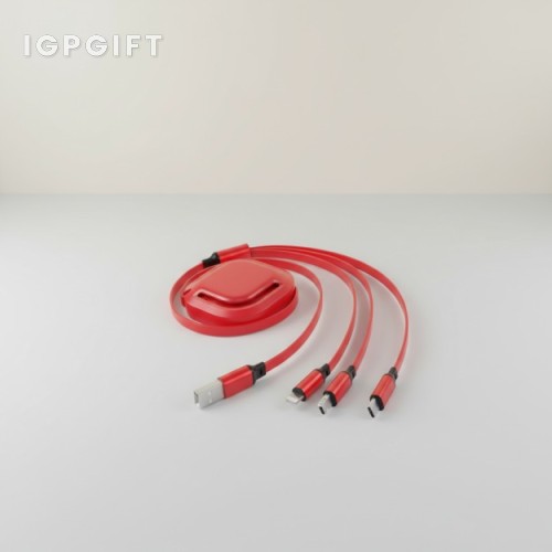 多功能可伸縮USB充電線