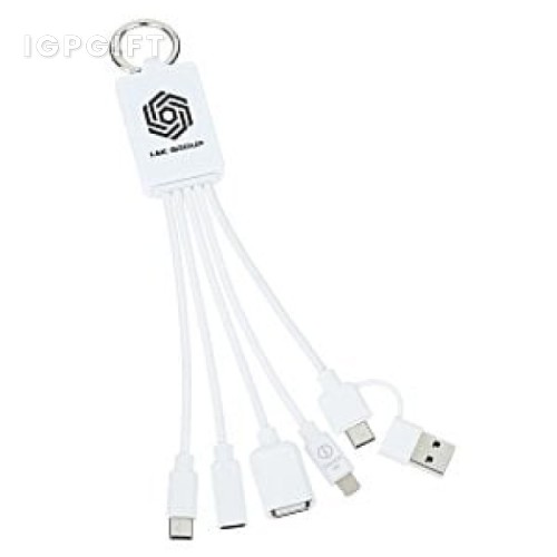 多功能USB集線器充電線