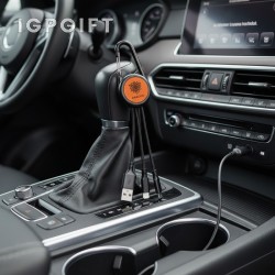 多功能汽車鑰匙扣充電線