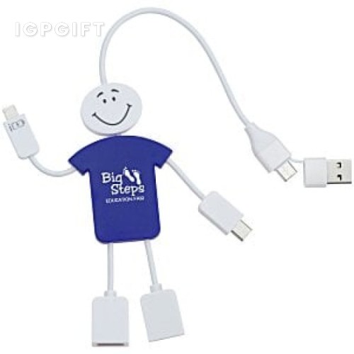 智控充電二合一線材擴展器
