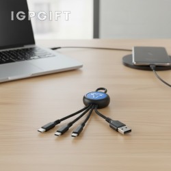 生動環形充電線