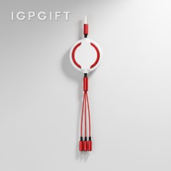 多功能收納充電線