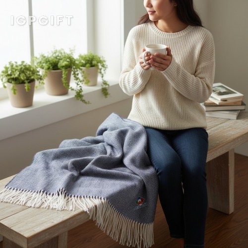 時尚斜紋毛毯