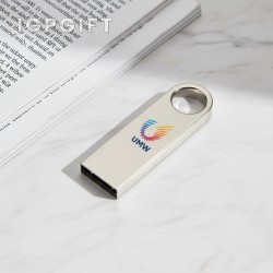 金屬圓環迷你USB隨身碟 - 4GB