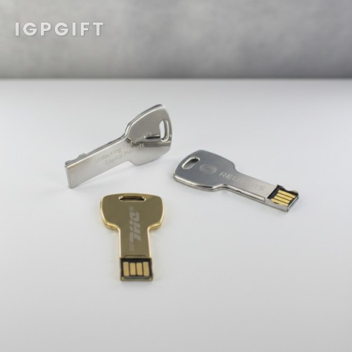 閃亮鑰匙形USB隨身碟 - 4GB