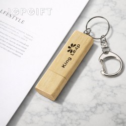 竹製128GB USB隨身碟