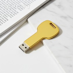 閃亮鑰匙形USB隨身碟 - 4GB