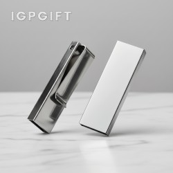定製金屬夾銀色 USB儲存器