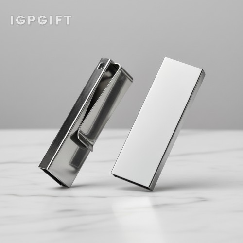 定製金屬夾銀色 USB儲存器