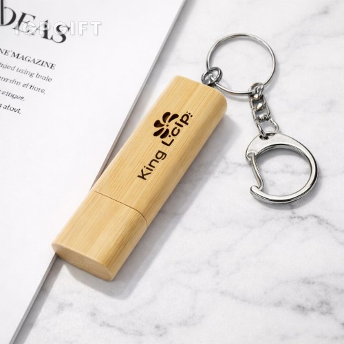 環保竹製USB閃存驅動器 - 8GB