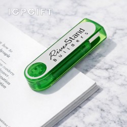 時尚鋁合金旋轉USB驅動器