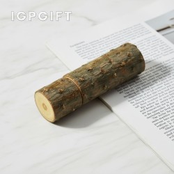 原木材造型USB儲存器