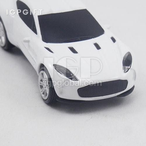 白色汽車USB儲存器