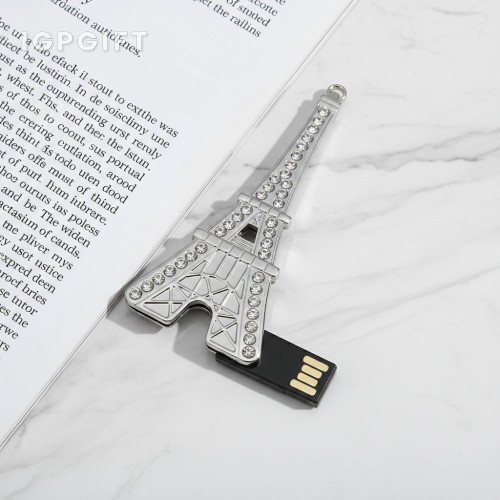 埃菲爾塔造型金屬 USB 隨身碟