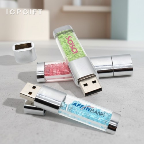 水晶閃耀USB隨身碟 - 8GB