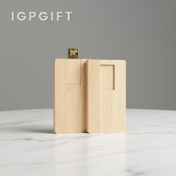 木製名片形USB儲存器