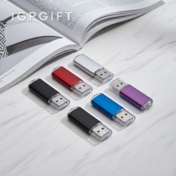 雙色透明USB隨身碟 - 4GB