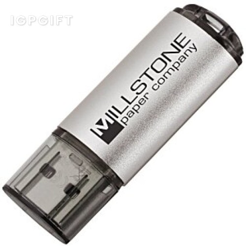 銀色禮品USB隨身碟 - 4GB