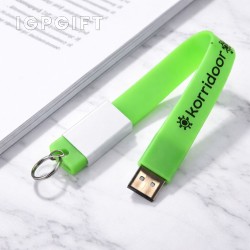 環形USB閃存鑰匙扣 - 1GB