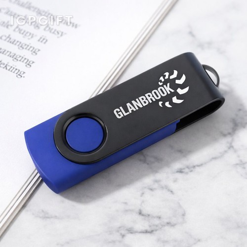 翻轉式USB-C隨身碟 - 黑色 - 32GB