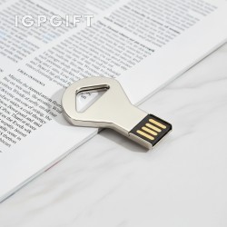 迷你金屬鑰匙形狀隨身碟