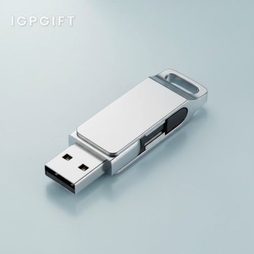 曲線旋轉 USB 3.0 OTG Type-C 隨身碟 - 8GB