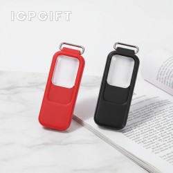 彩色推拉式LED隨身碟