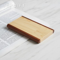 創意木質旋轉USB儲存器