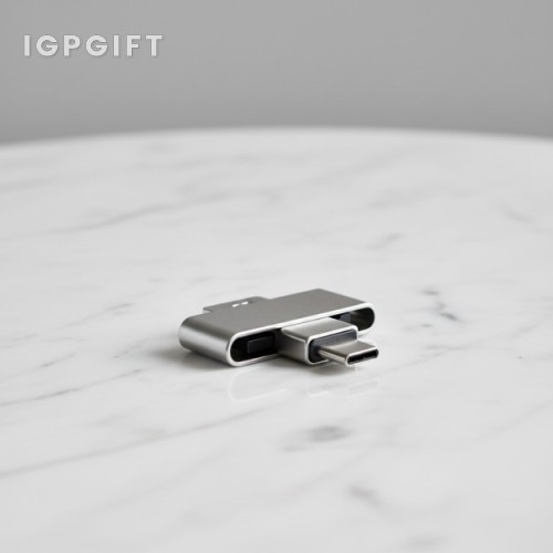 曲線旋轉 USB 3.0 OTG Type-C 隨身碟 - 8GB