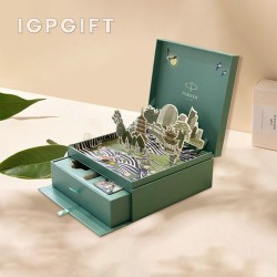 創意翻蓋立體畫禮盒包裝