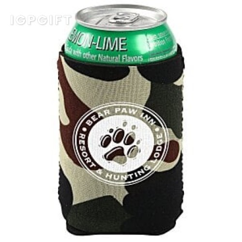 迷彩磁性飲料保護套