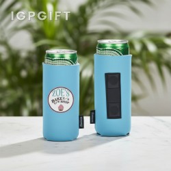 便攜式可折疊冰飲保冷器