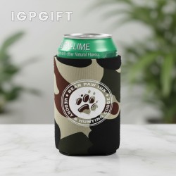 迷彩磁性飲料保護套