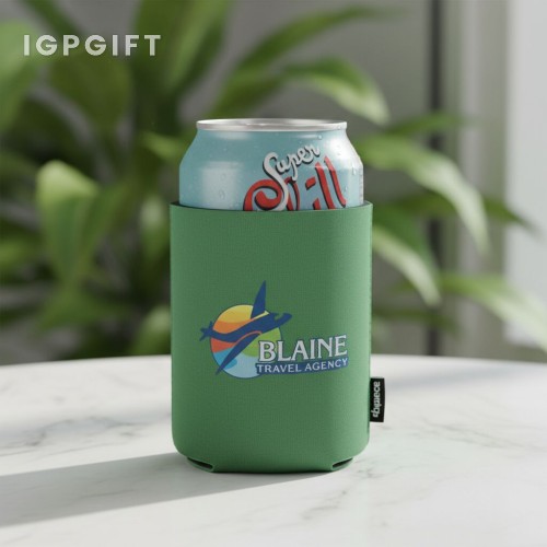 可摺疊泡棉飲料保冷器