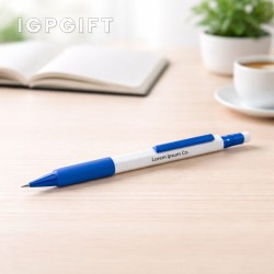 白色橡膠握把自動鉛筆