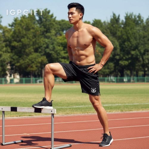 男士透氣運動短褲