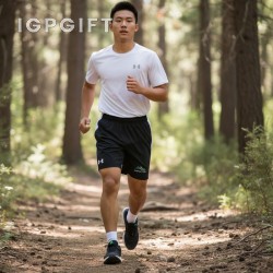 青少年運動短褲 - 全彩款