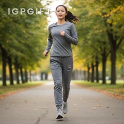 女性運動拉絨長褲