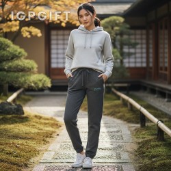 女款繡花休閒運動褲