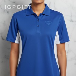 運動乾爽女 polo 貼身上衣