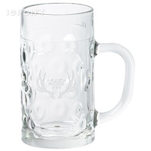 啤酒節水晶杯 - 17盎司 - 深雕刻