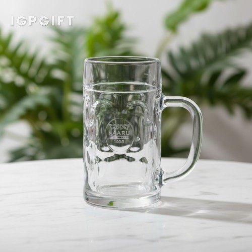 啤酒節水晶杯 - 17盎司 - 深雕刻