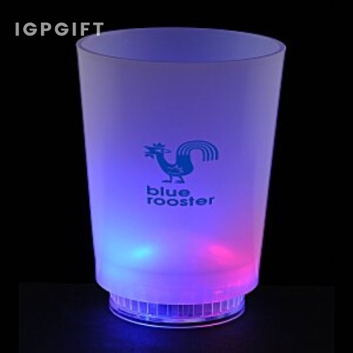 多彩發光磨砂玻璃杯